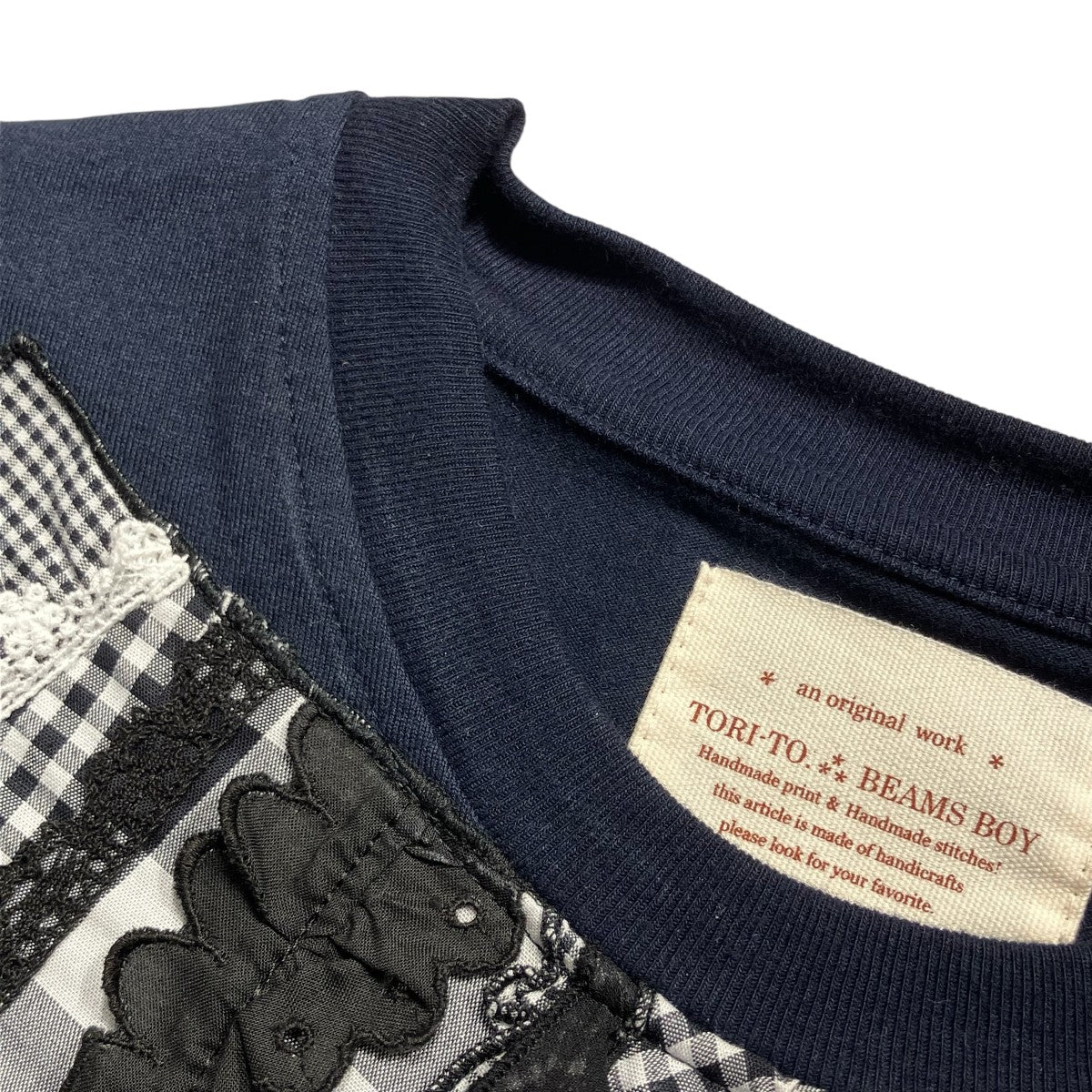 26SSTORI-TO   縦フリル半袖Tシャツ13-04-1158-702