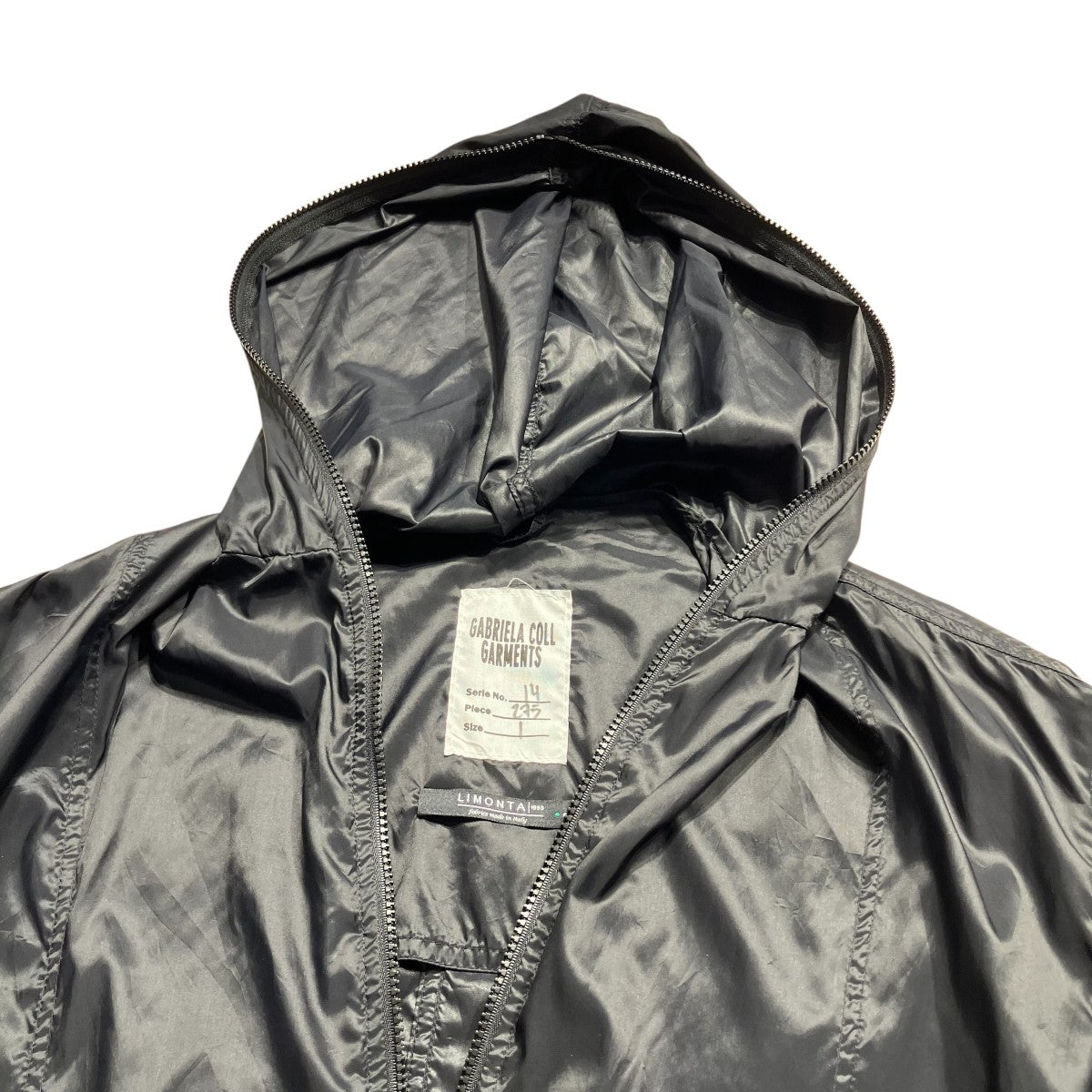 LIMONTA HOODED ZIPPERナイロンコート275