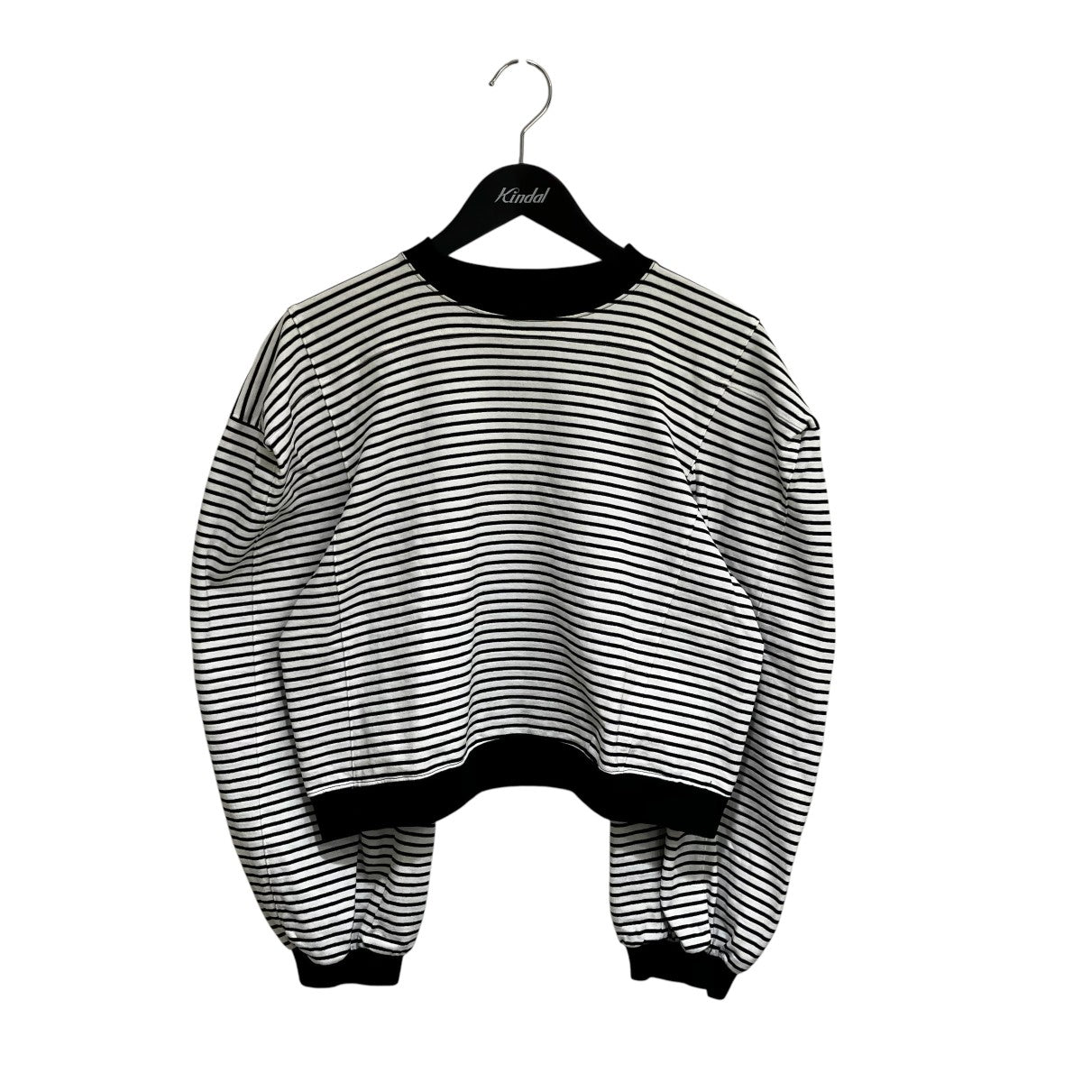 BOX LONG SLEEVE BORDER長袖Tシャツ