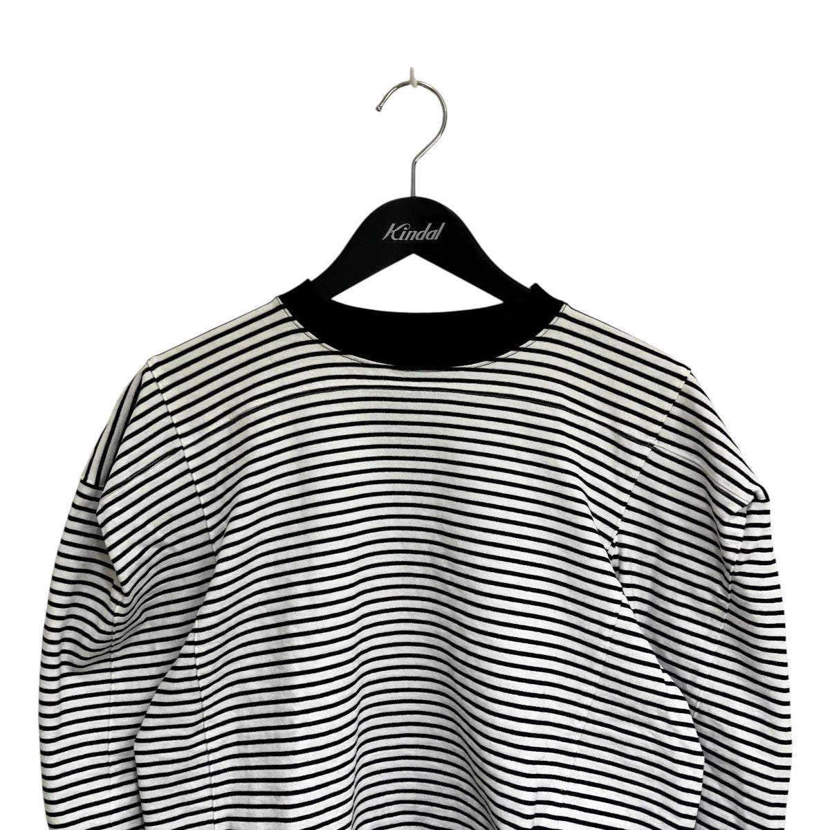 BOX LONG SLEEVE BORDER長袖Tシャツ