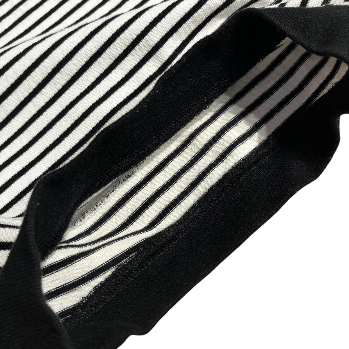 BOX LONG SLEEVE BORDER長袖Tシャツ