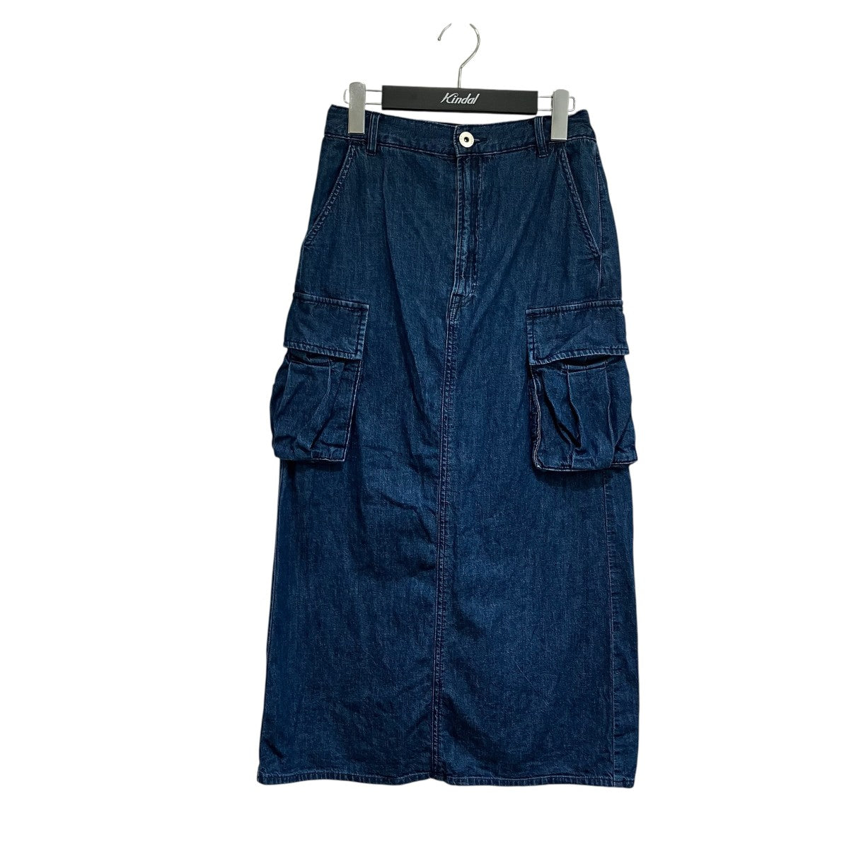 upper hights THE LAZY CARGO SKIRTデニムスカート757311102DBL 古着・中古-1枚目のアイテム画像