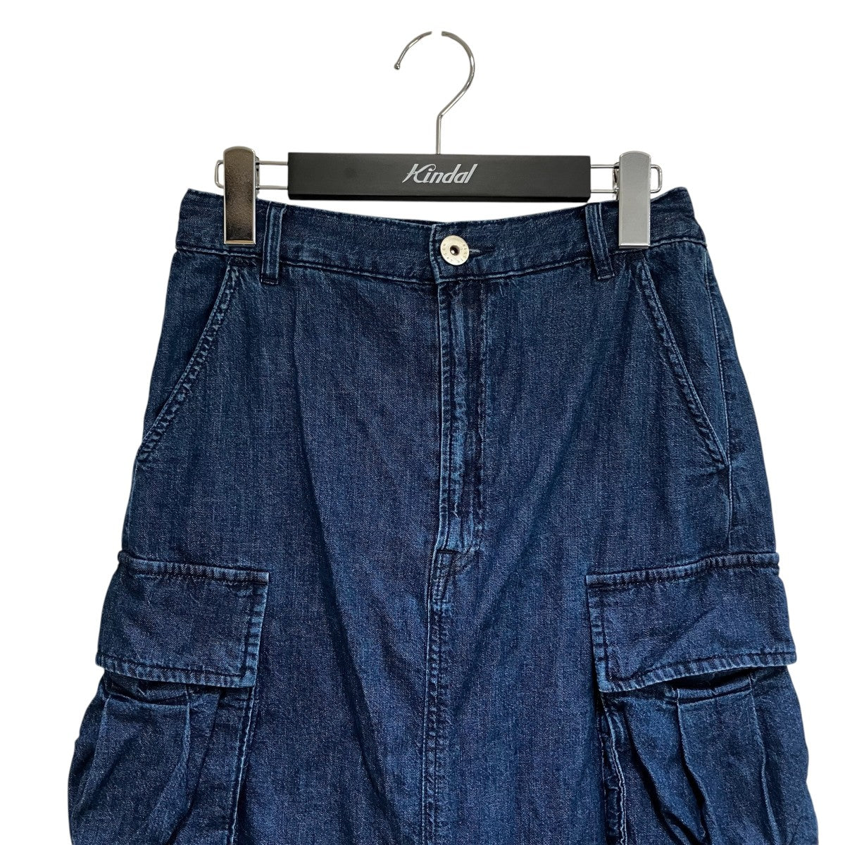 upper hights THE LAZY CARGO SKIRTデニムスカート757311102DBL 古着・中古-3枚目のアイテム画像