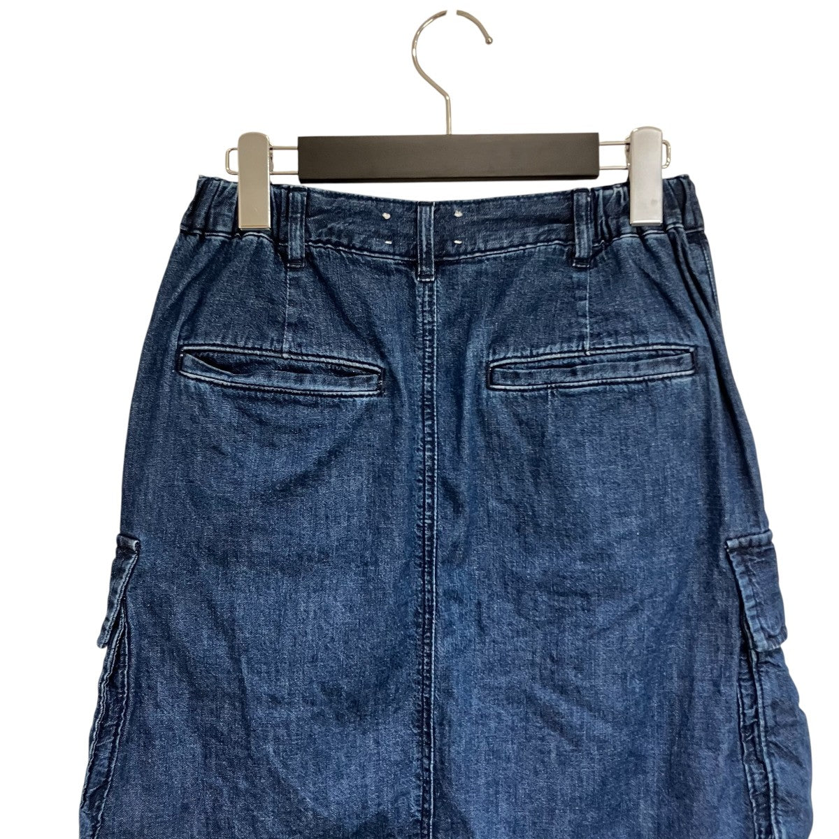 upper hights THE LAZY CARGO SKIRTデニムスカート757311102DBL 古着・中古-4枚目のアイテム画像
