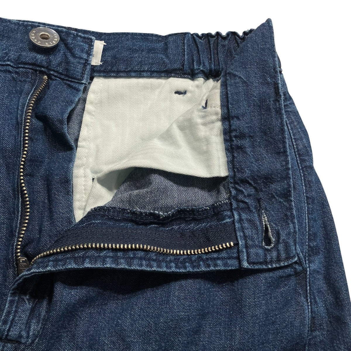 upper hights THE LAZY CARGO SKIRTデニムスカート757311102DBL 古着・中古-5枚目のアイテム画像