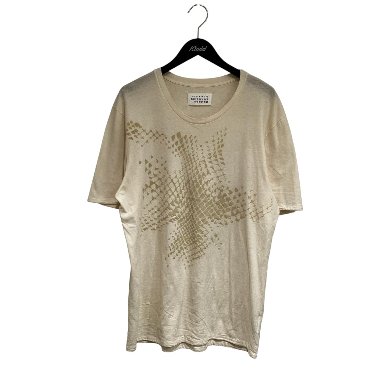 Maison Margiela ここのえタグ半袖Tシャツ05402 古着・中古-1枚目のアイテム画像