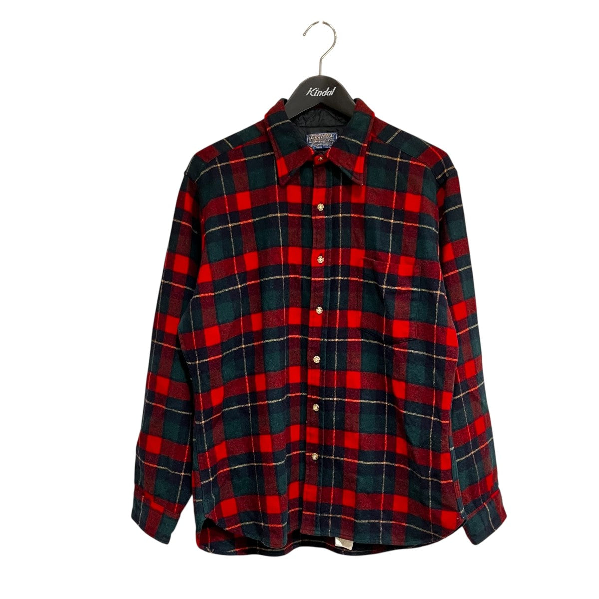 PENDLETON 60Sチェックシャツ 古着・中古-1枚目のアイテム画像