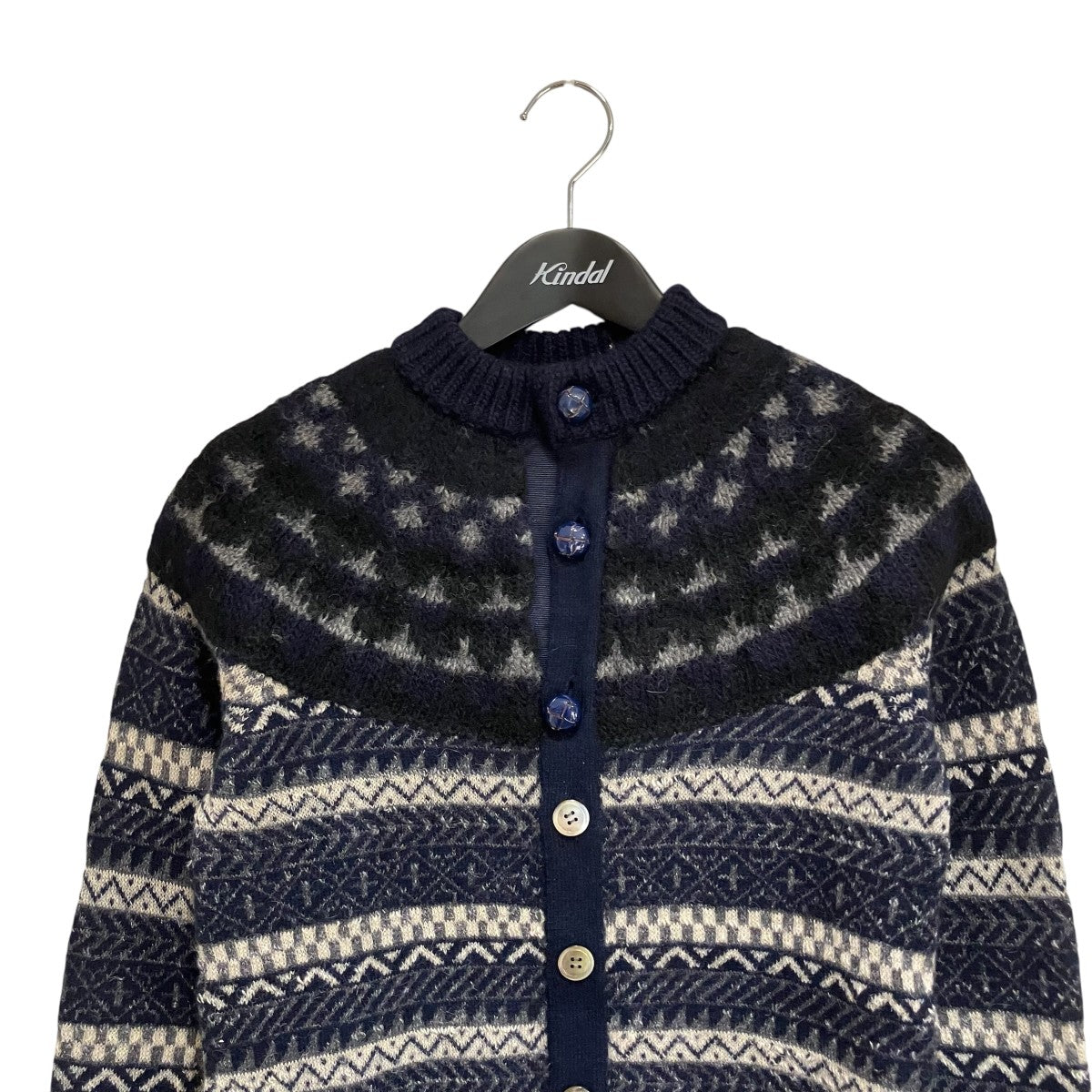 sacai ニットカーディガン11-00194M 古着・中古-3枚目のアイテム画像