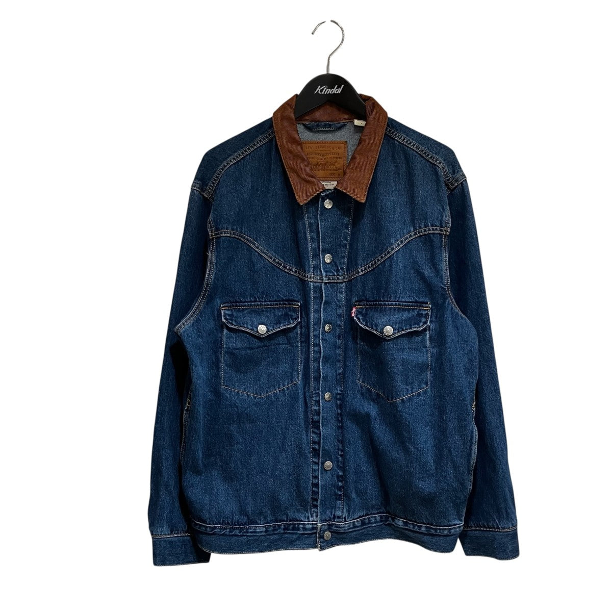 LEVI’S PReMIUM ウエスタンショートホーン トラッカーデニムジャケット002WN0000 古着・中古-1枚目のアイテム画像