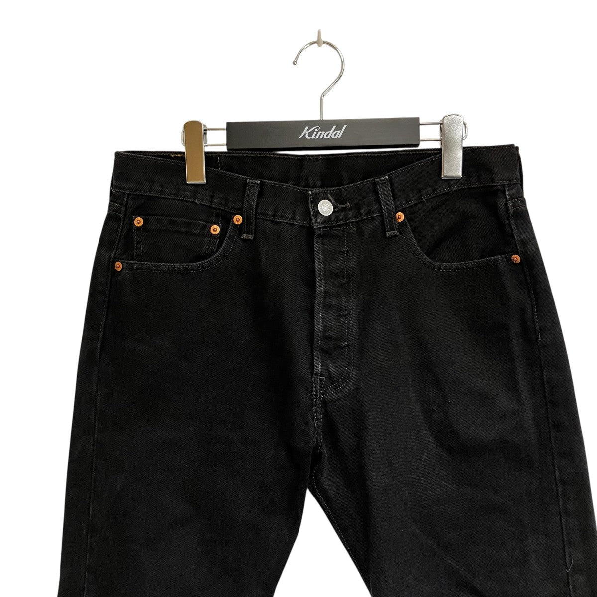 LEVI’S 501ブラックデニムパンツ0501-0660 古着・中古-3枚目のアイテム画像