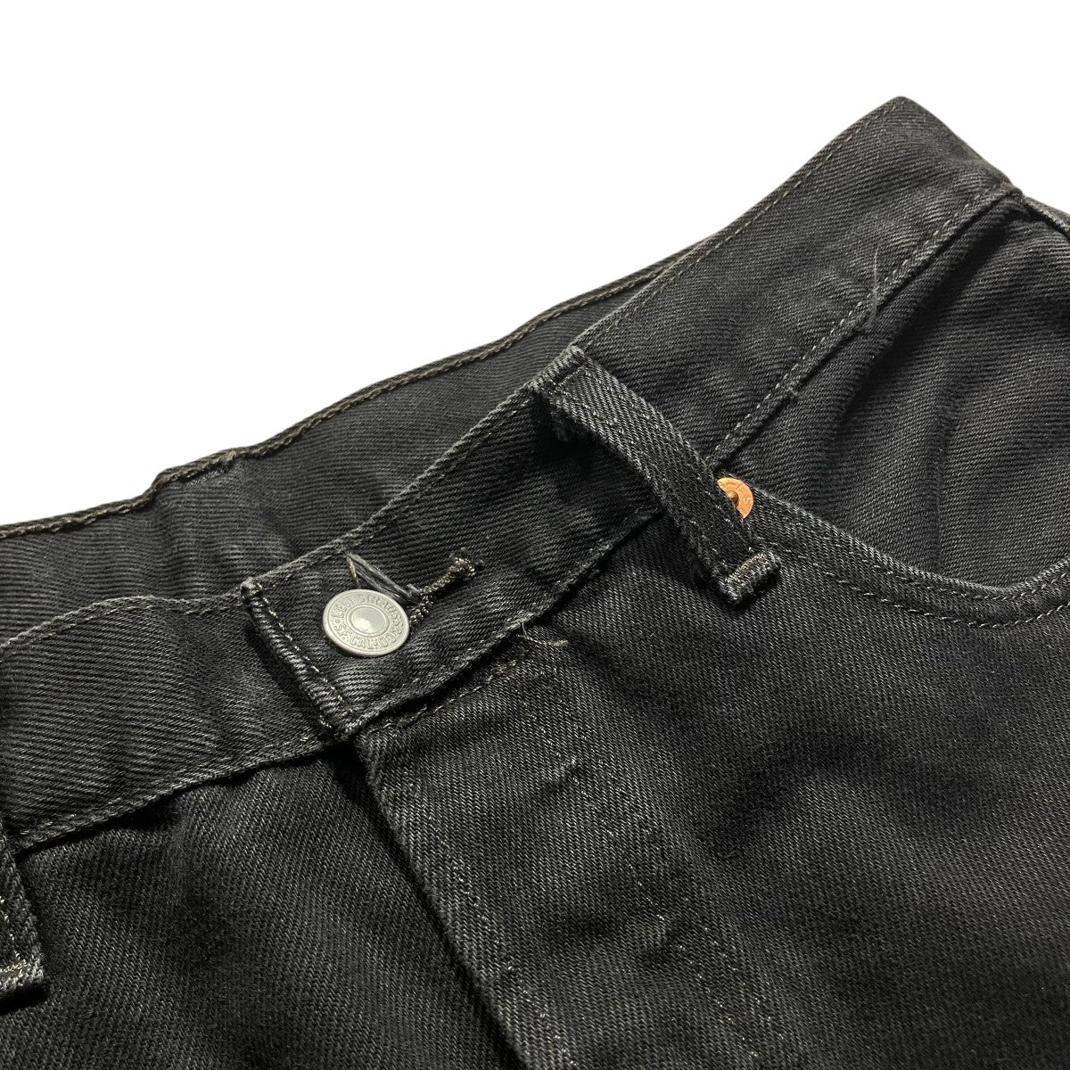 LEVI’S 501ブラックデニムパンツ0501-0660 古着・中古-6枚目のアイテム画像