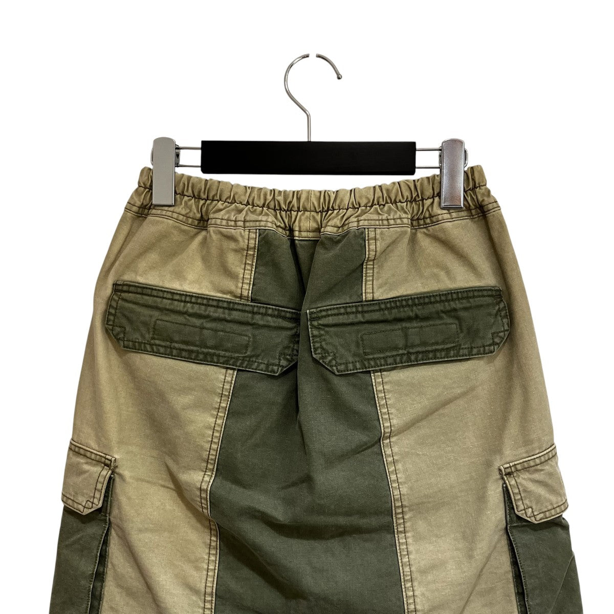 22SSUSA-COTTON STONE WASHED STITCHES SARROUEL SHORTSハーフパンツ1988-04