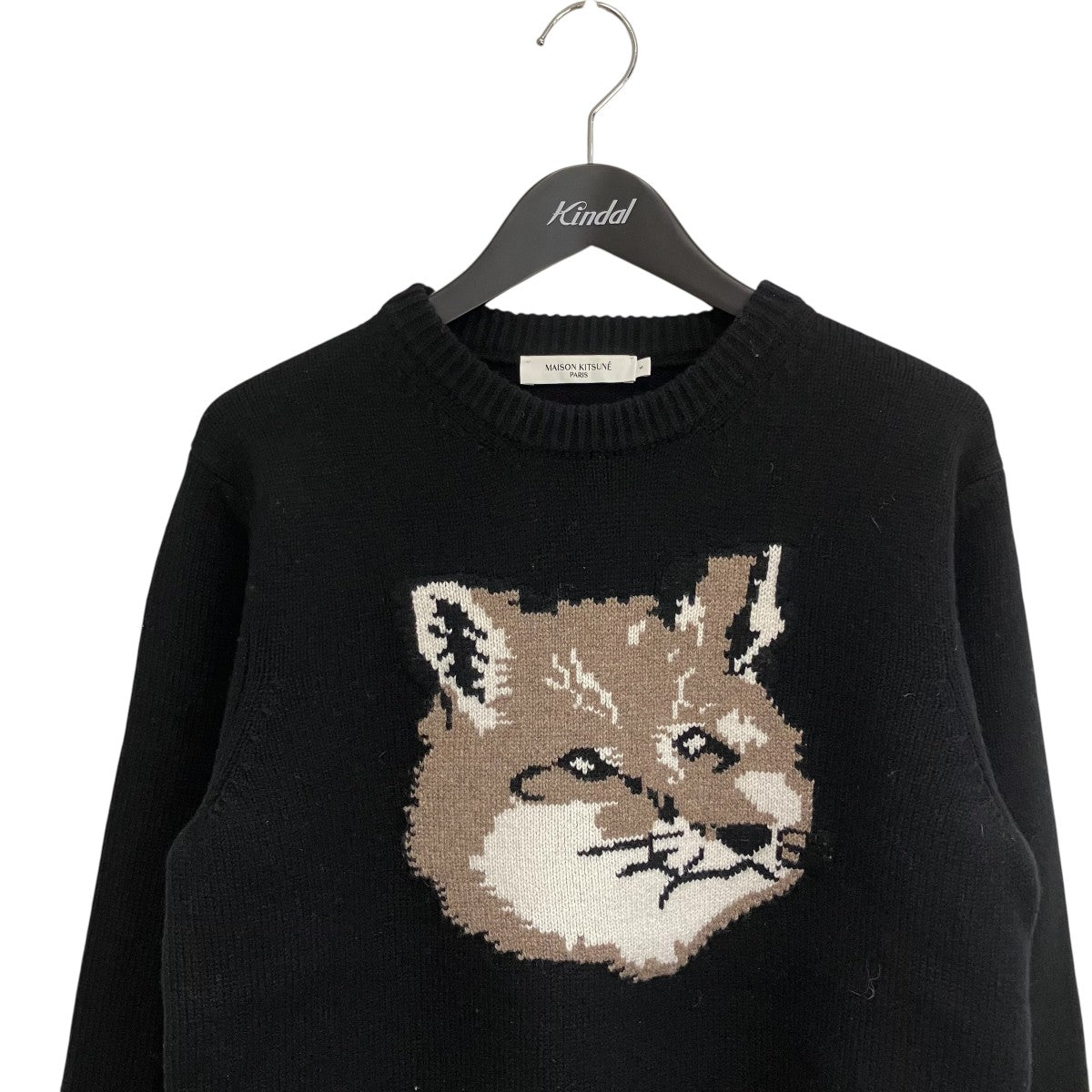 BIG FOX HEAD PULLOVER厚手ニットHM00509KT1016