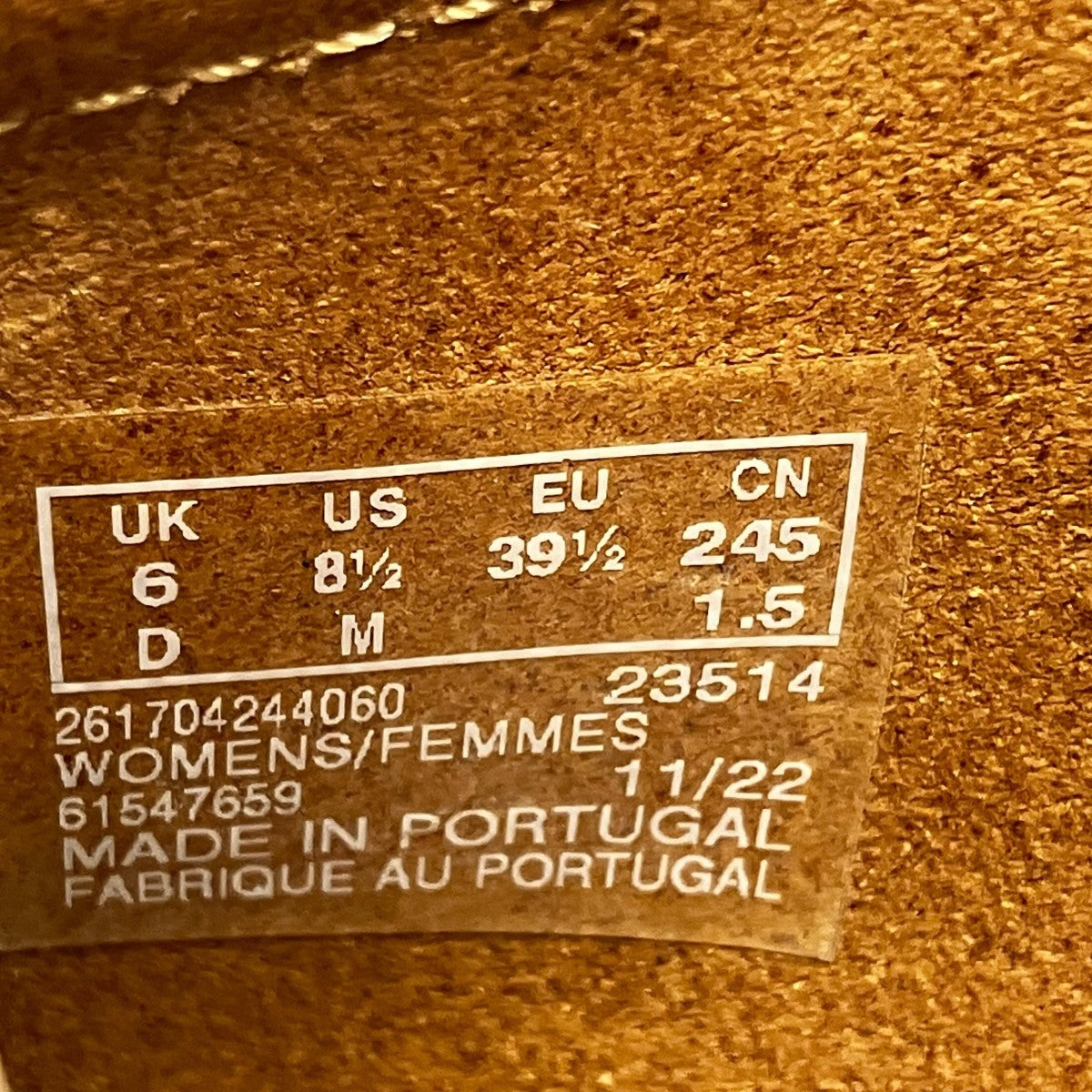 チャッカブーツ261704244060