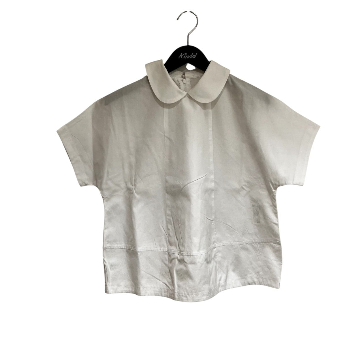 COMME des GARCONS COMME des GARCONS AD2014丸襟半袖ブラウスRO-B019 古着・中古-1枚目のアイテム画像