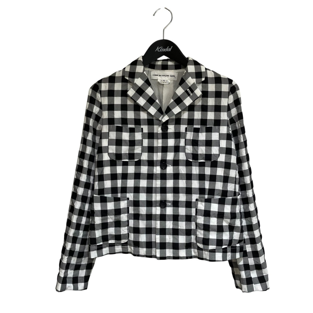 COMME des GARCONS GIRL 21SSテーラードジャケットNG-J019 古着・中古-1枚目のアイテム画像