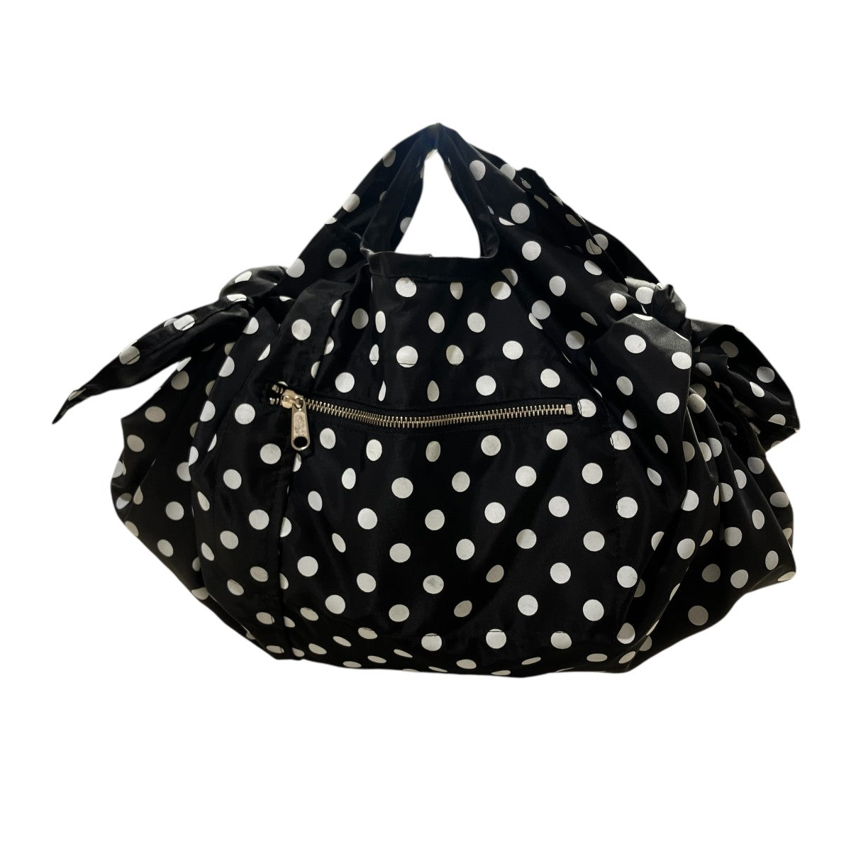 COMME des GARCONS ポルカドットハンドバッグIH-K012 古着・中古-4枚目のアイテム画像