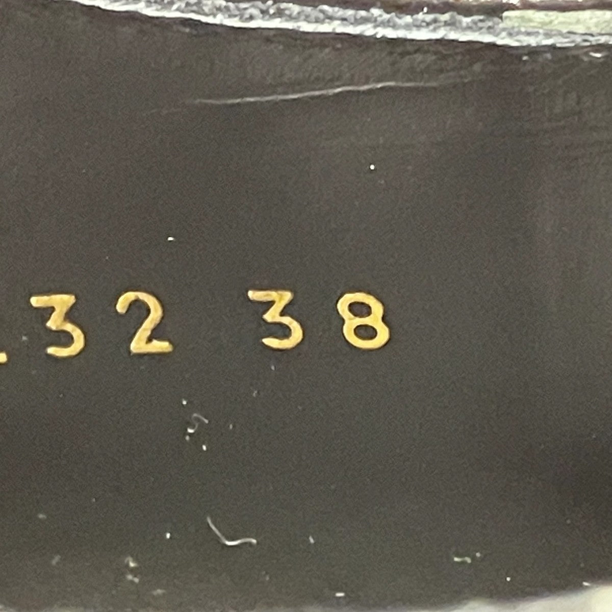 23SSバルキー トリオンフ パーフォレイテッドベビーズ シューズ クロコダイルスタンプドカーフスキンレザーシューズCP 0232