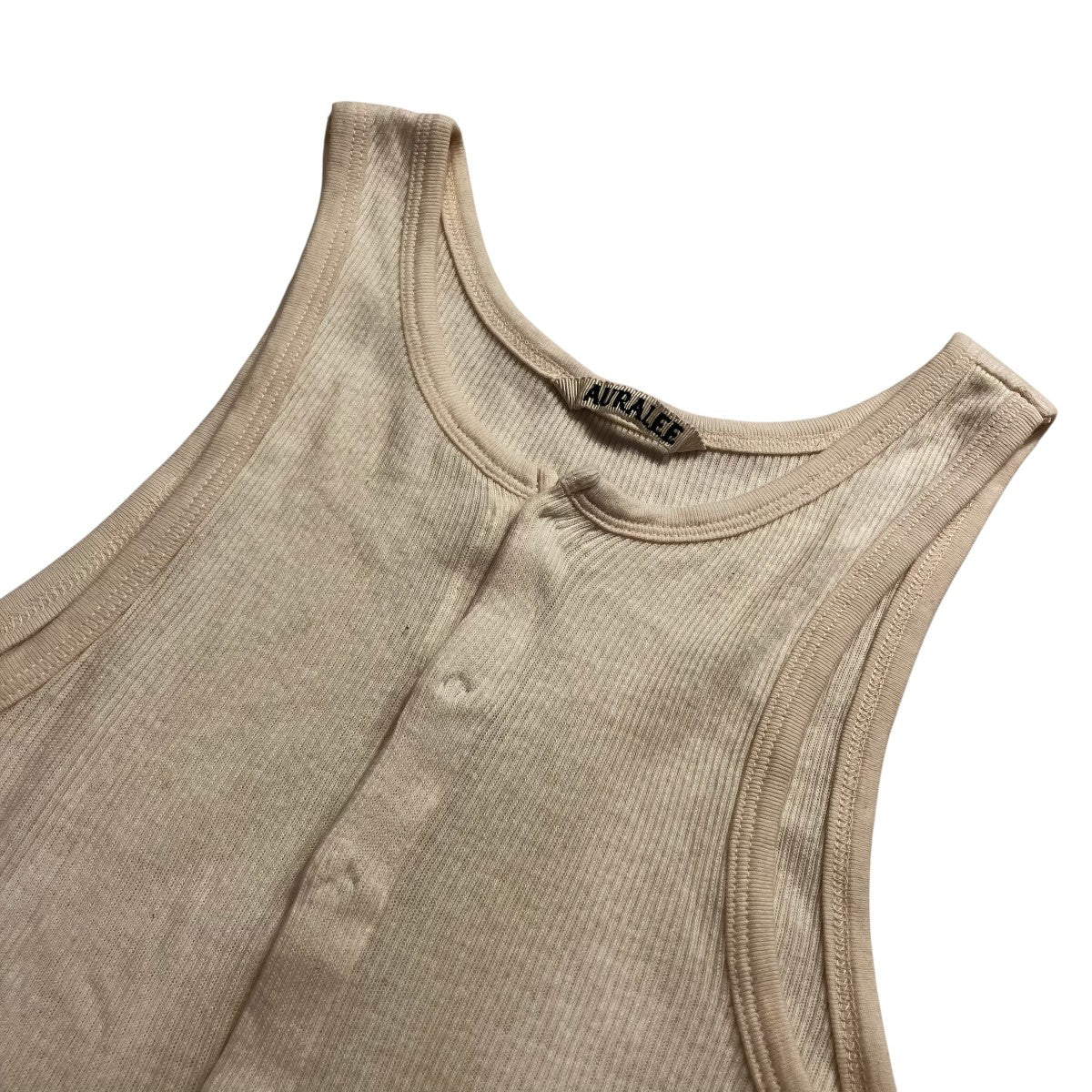 ORGANIC SOFT RIB TANKタンクトップA24ST04OT