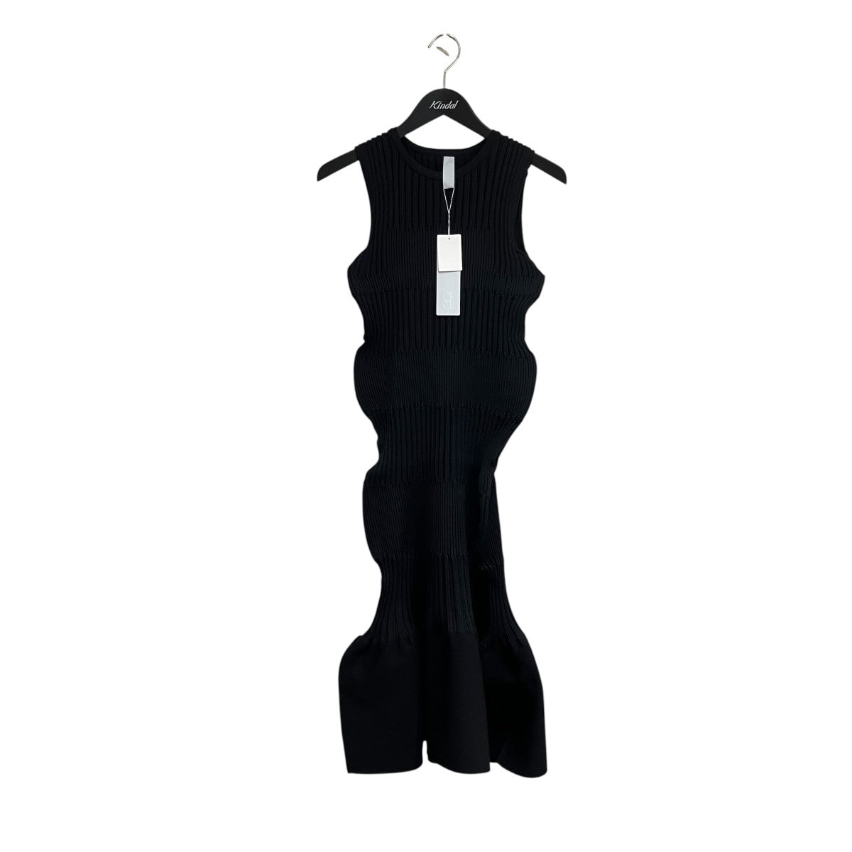 FLUTED SLEEVELESS MERMAID DRESSノースリーブ・キャミソールワンピースCF006KH016