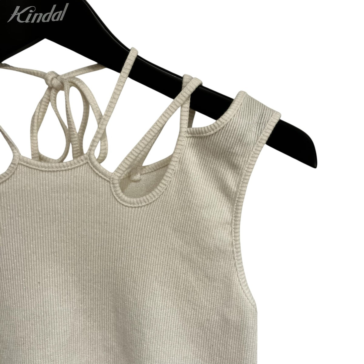 Glitter ivy tank (White)キャミソール261-0306