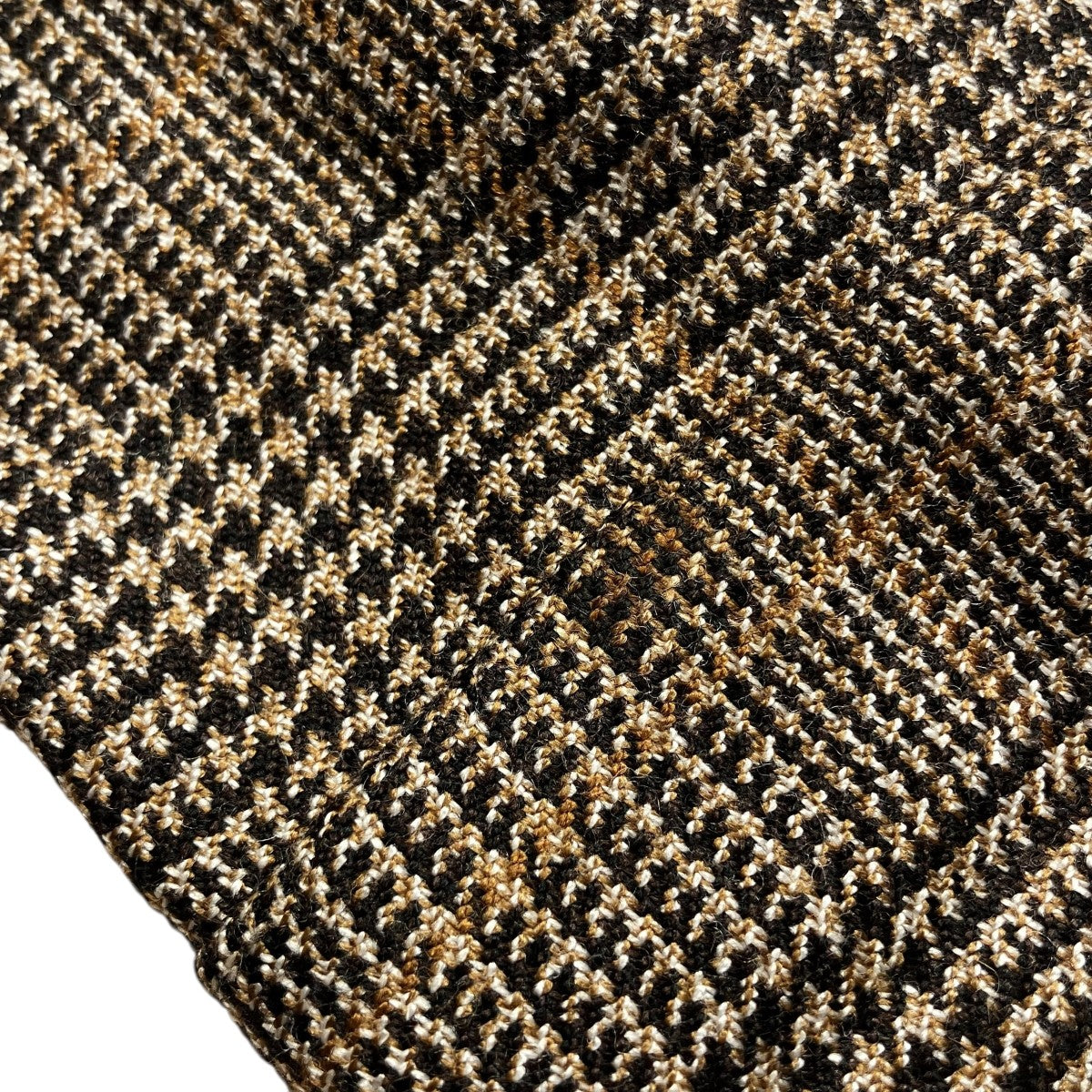 glen check round collar one piece長袖ワンピースFF212OP03