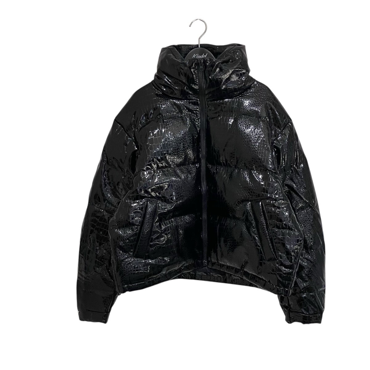 BREATH 25AWFAUX LEATHER CROC DOWN JACKETダウンジャケットBR25AW-00024 古着・中古-1枚目のアイテム画像