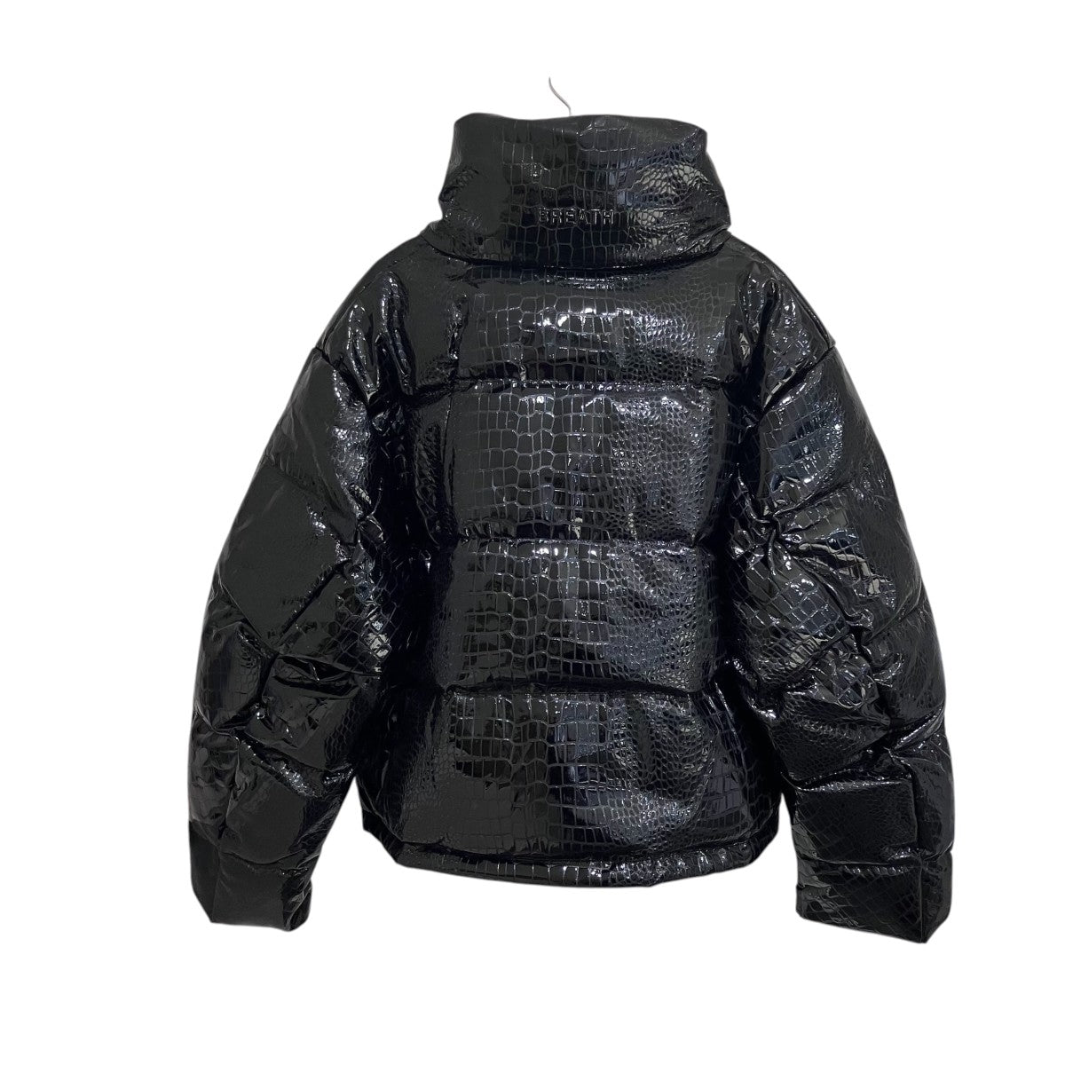 BREATH 25AWFAUX LEATHER CROC DOWN JACKETダウンジャケットBR25AW-00024 古着・中古-2枚目のアイテム画像