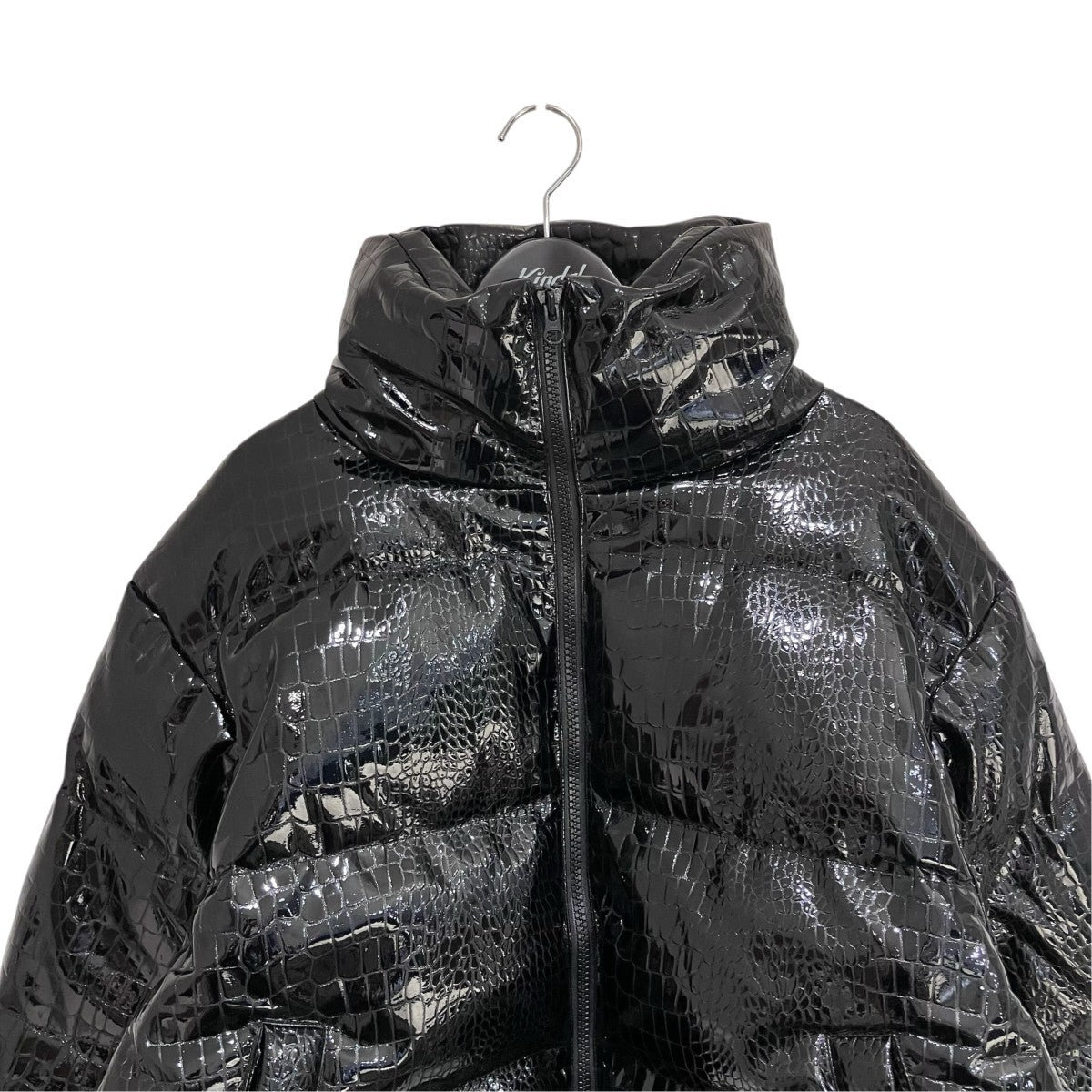 BREATH 25AWFAUX LEATHER CROC DOWN JACKETダウンジャケットBR25AW-00024 古着・中古-3枚目のアイテム画像