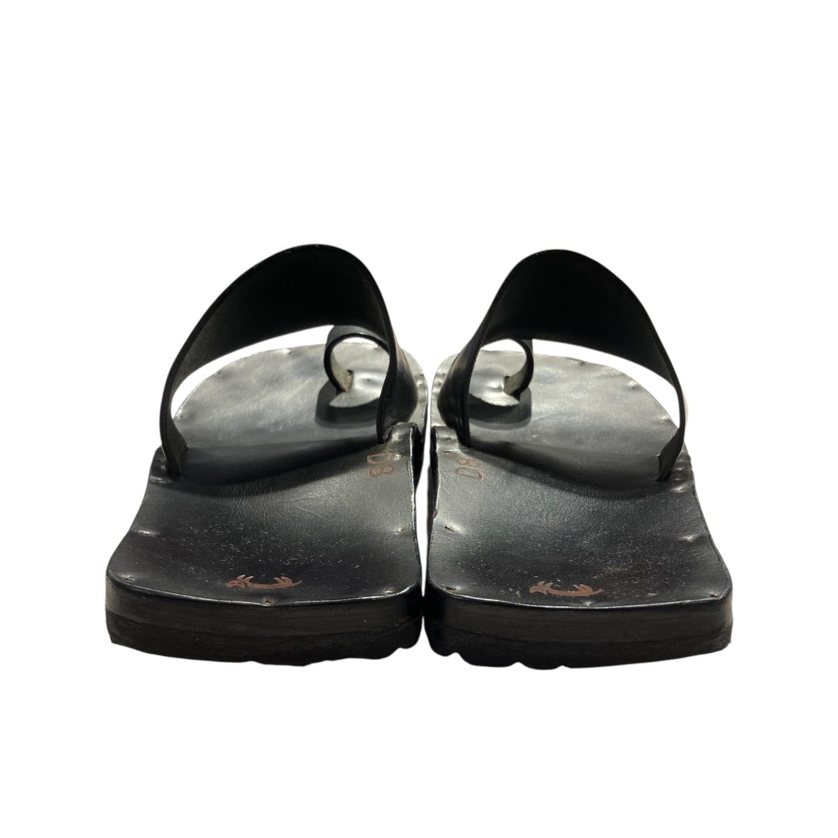 JUTTA NEUMANN NEW YORK ALICE SQUAREレザーサンダルJND52-10-211