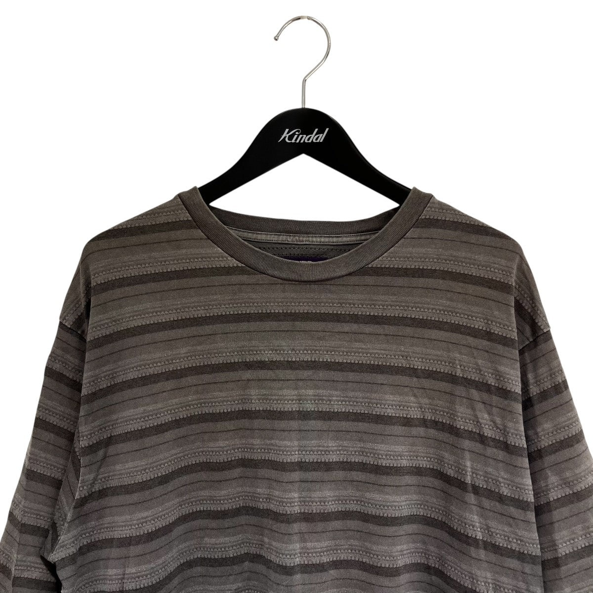 Jacquard Field Tee - Asphalt Gray半袖TシャツN25SH057