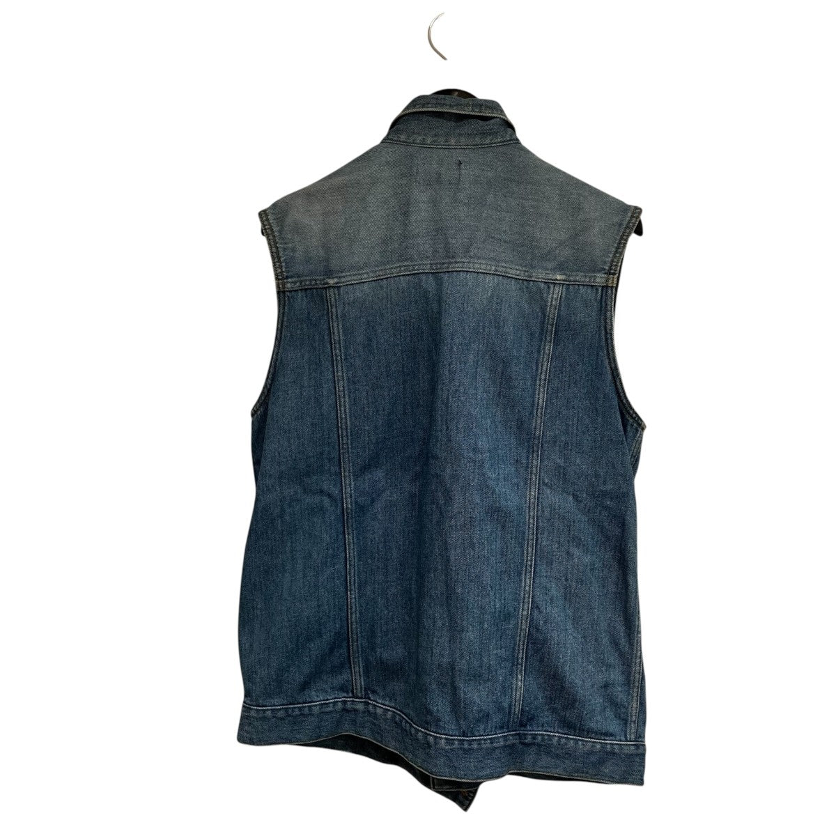 23SSoverlap denim vestデニムジャケット0423010205