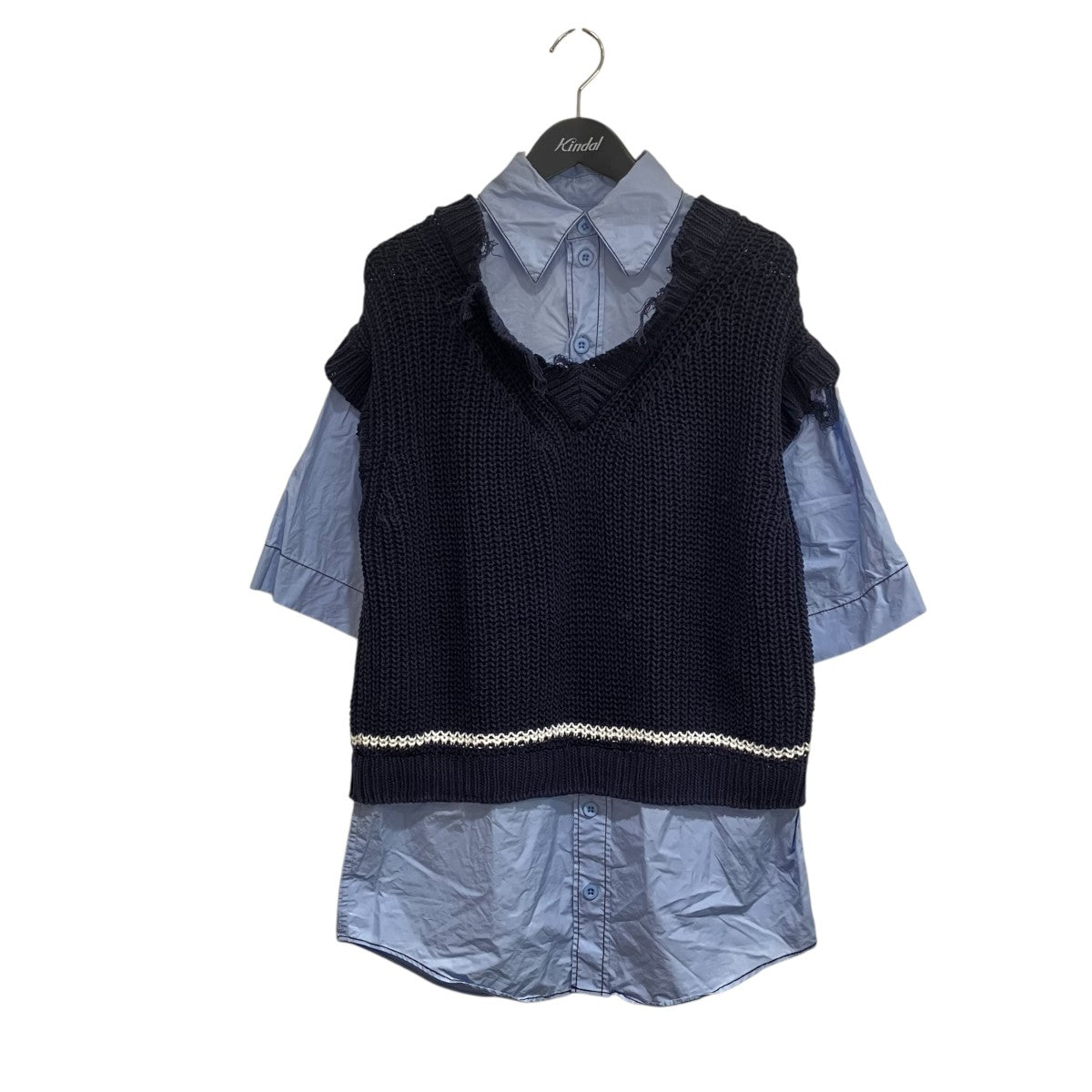 22SSshirt and knit半袖シャツ0422010505