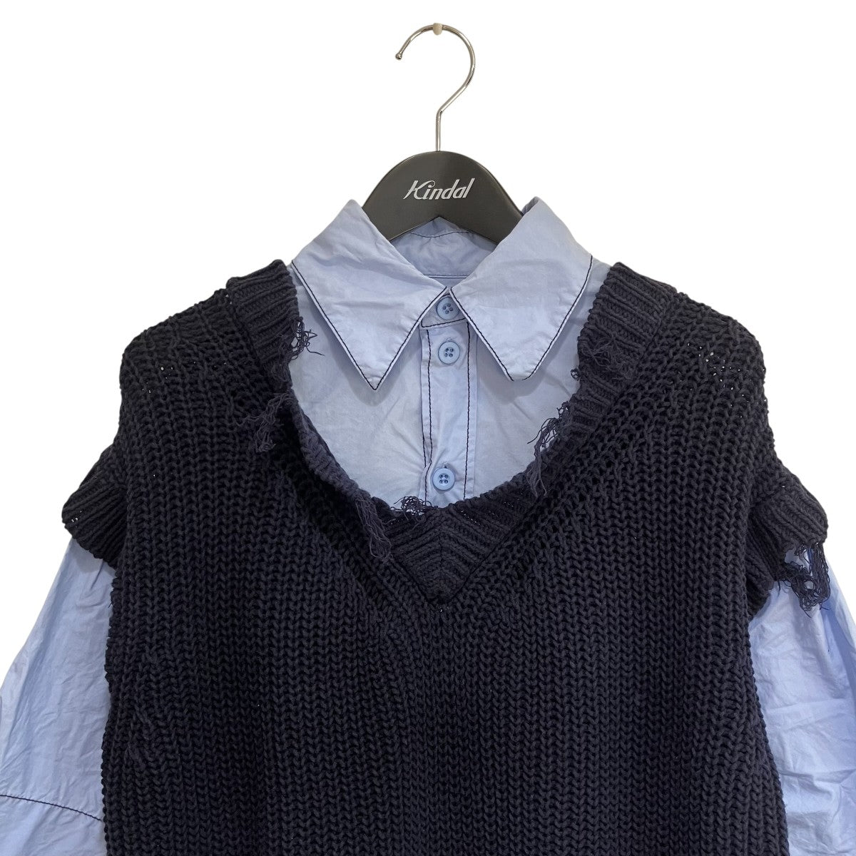 22SSshirt and knit半袖シャツ0422010505