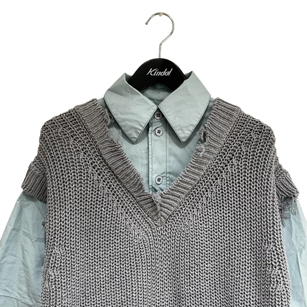 22SSshirt and knit半袖シャツ0422010505