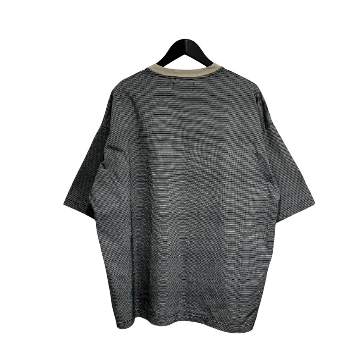 BIG TEE RECYCLE SUVIN ORGANIC BORDER半袖TシャツM22B-07CS02B