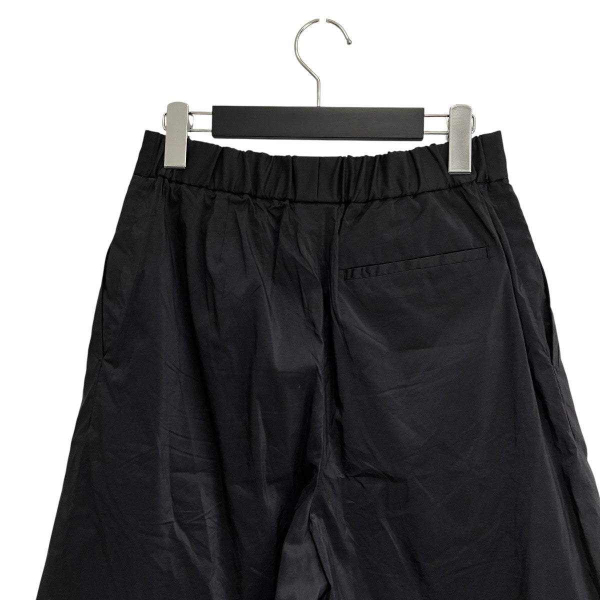FINE STRIPE COTTON SILK TROUSERSハーフパンツ578-6141401