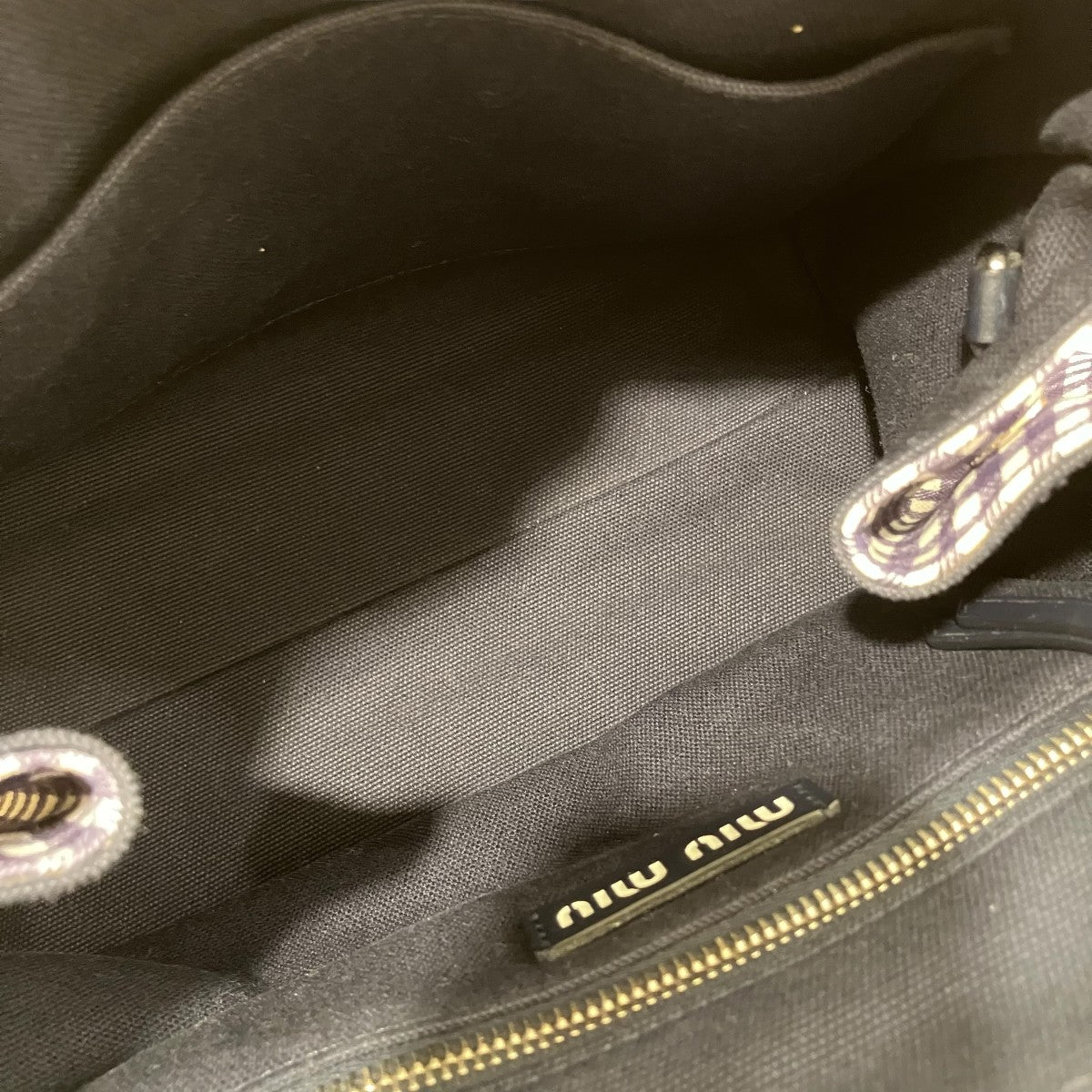 MIU MIU 2WAYショルダーバッグ5BA085 古着・中古-8枚目のアイテム画像