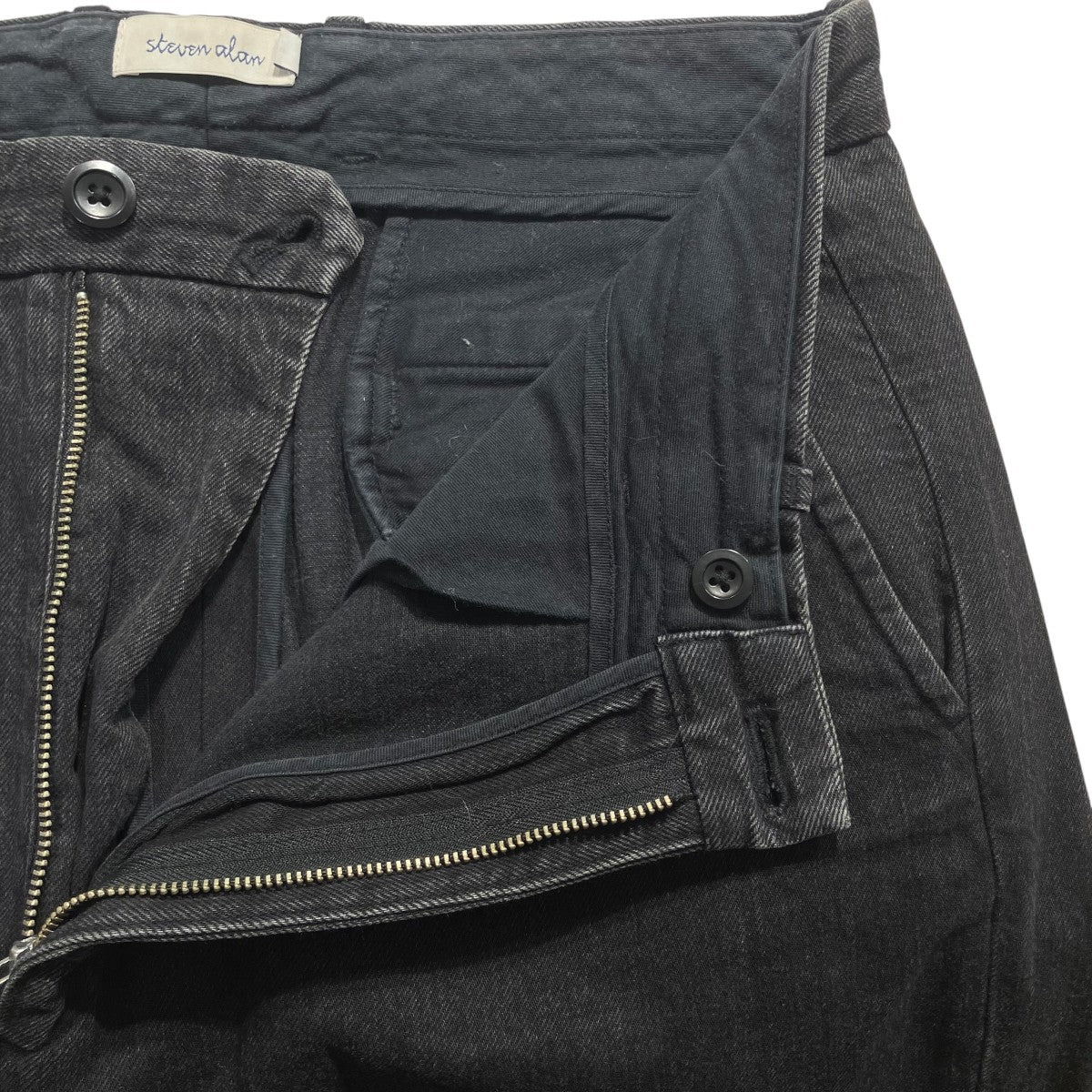 STEVEN ALAN デニムパンツ8114-219-0399 古着・中古-5枚目のアイテム画像