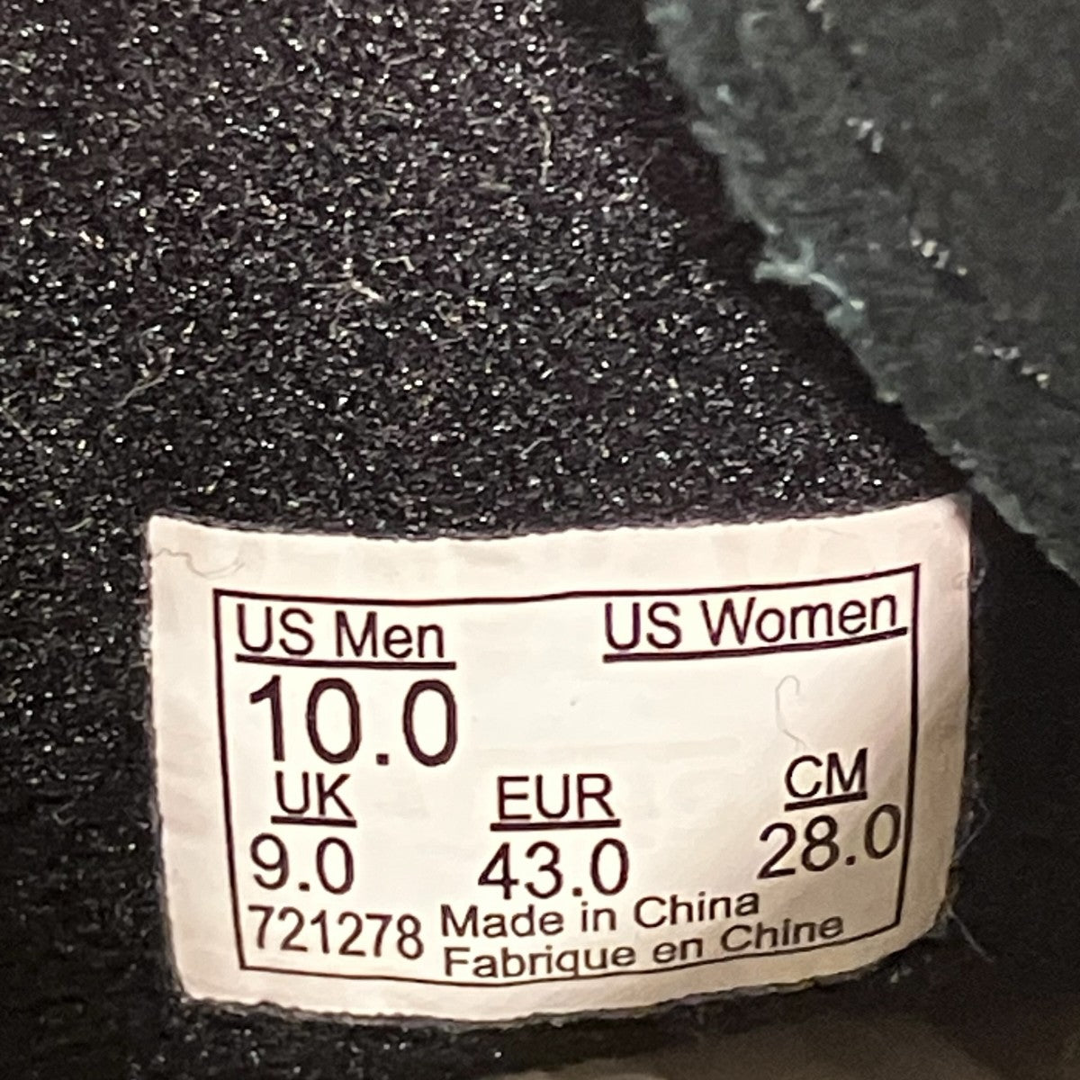 VANS×WTAPS OG SK8-HI LXハイカットスニーカー721278 古着・中古-10枚目のアイテム画像