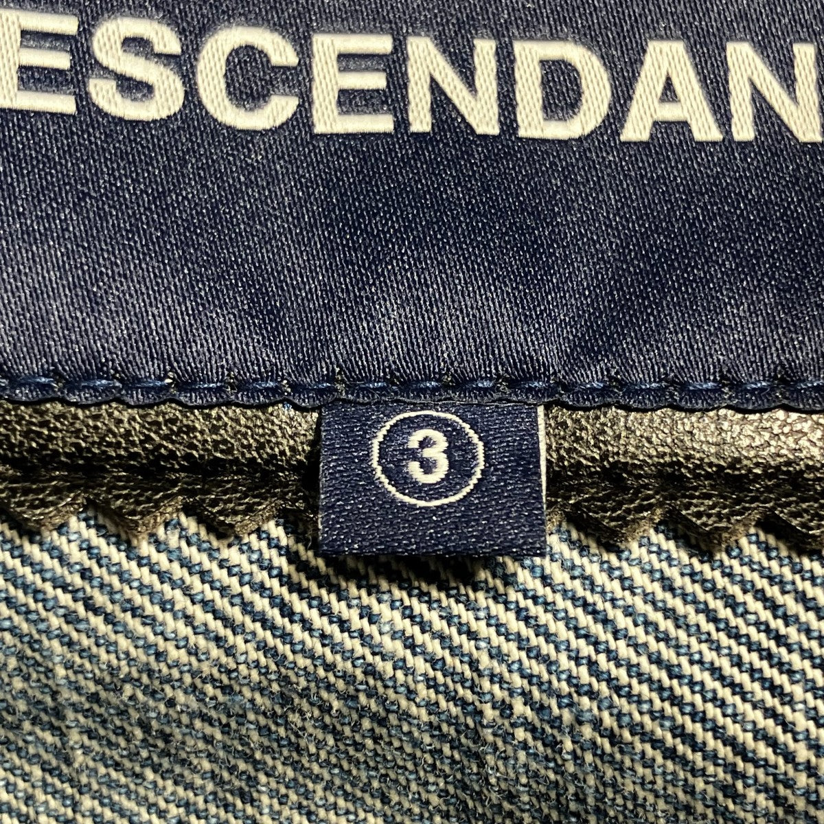DESCENDANT デニムジャケット 古着・中古-5枚目のアイテム画像