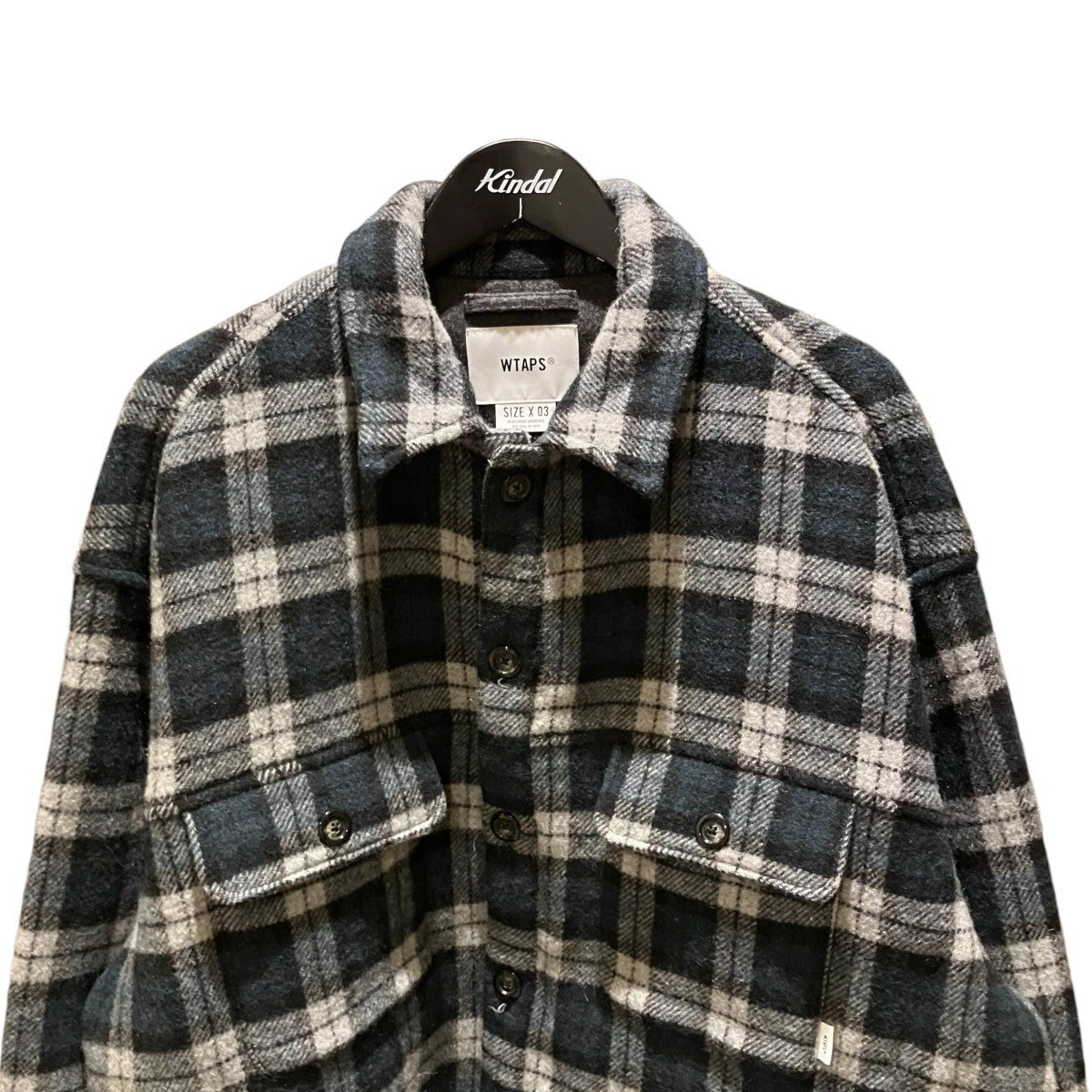 WTAPS 21AWACKET WOPO MOSSER TEXTILEシャツジャケット212WVDT-JKM02 古着・中古-3枚目のアイテム画像