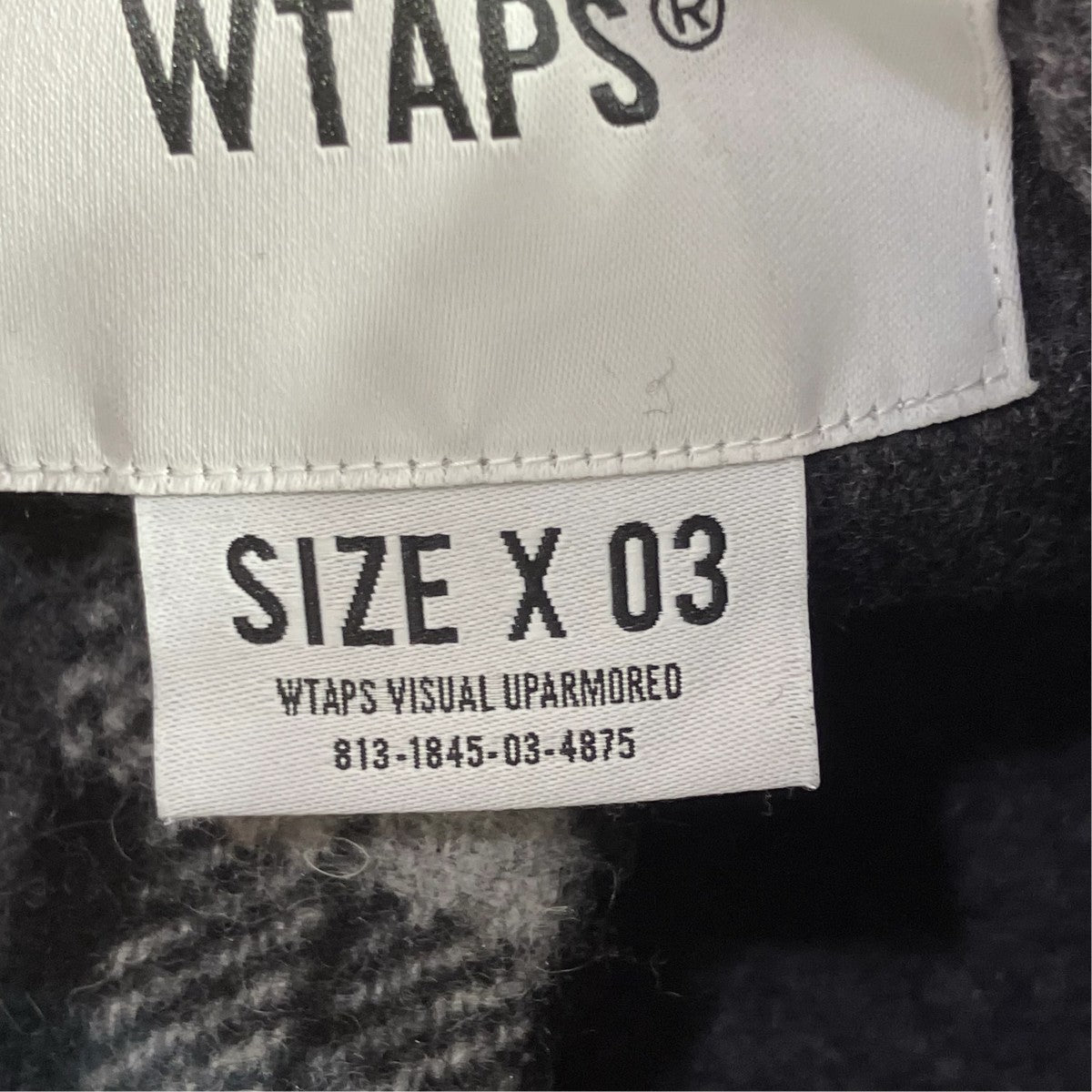 WTAPS 21AWACKET WOPO MOSSER TEXTILEシャツジャケット212WVDT-JKM02 古着・中古-7枚目のアイテム画像