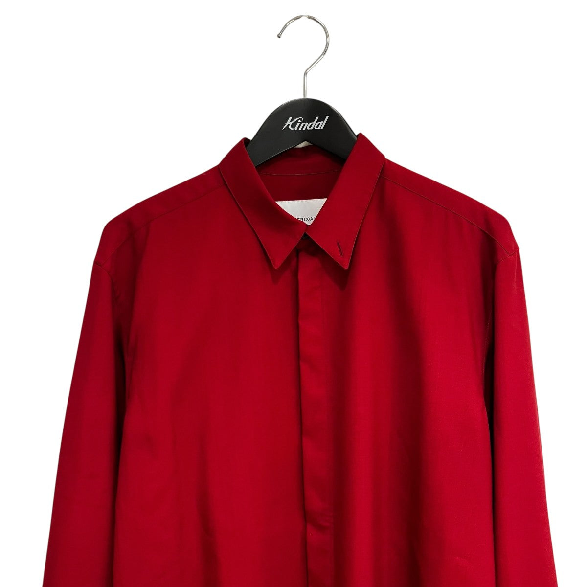 OVERCOAT WOOL SHIRT長袖シャツF24T01-NKWS 古着・中古-3枚目のアイテム画像