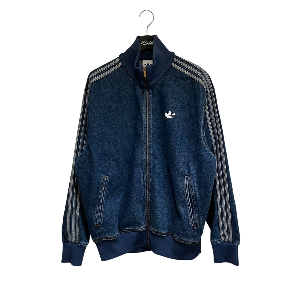 adidas アディカラー デニム ファイヤーバード トラックトップジャケットKD1517 古着・中古-1枚目のアイテム画像