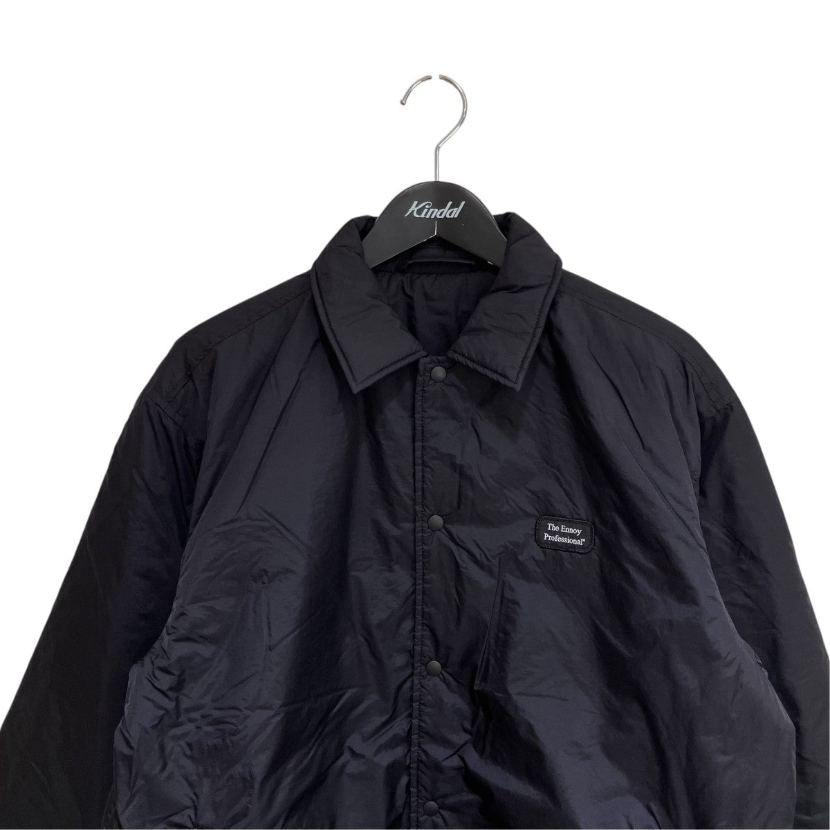 THE ENNOY PROFESSIONAL 25AWPadded Nylon Coach Jacket中綿ジャケットAW25BRENJK04LP 古着・中古-3枚目のアイテム画像