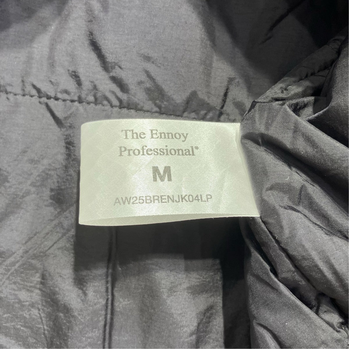 THE ENNOY PROFESSIONAL 25AWPadded Nylon Coach Jacket中綿ジャケットAW25BRENJK04LP 古着・中古-6枚目のアイテム画像