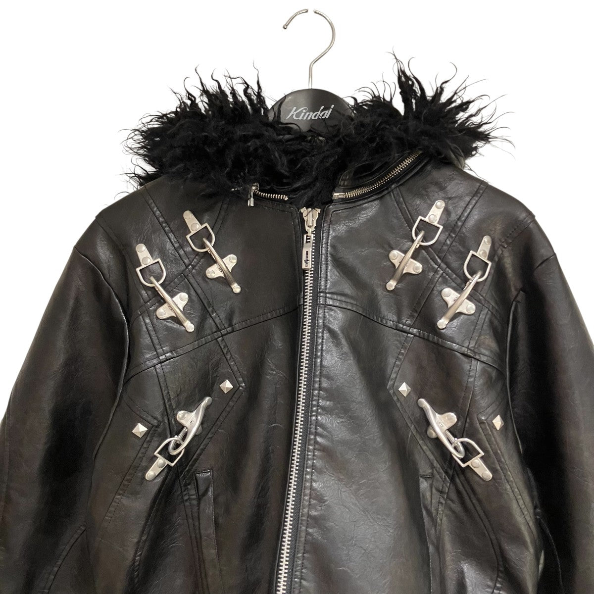 TYPE SHADE G2B GRIM 2WAY BOMBER LEATHER JACKETジャケット2512-TSD-FJP0005 古着・中古-3枚目のアイテム画像