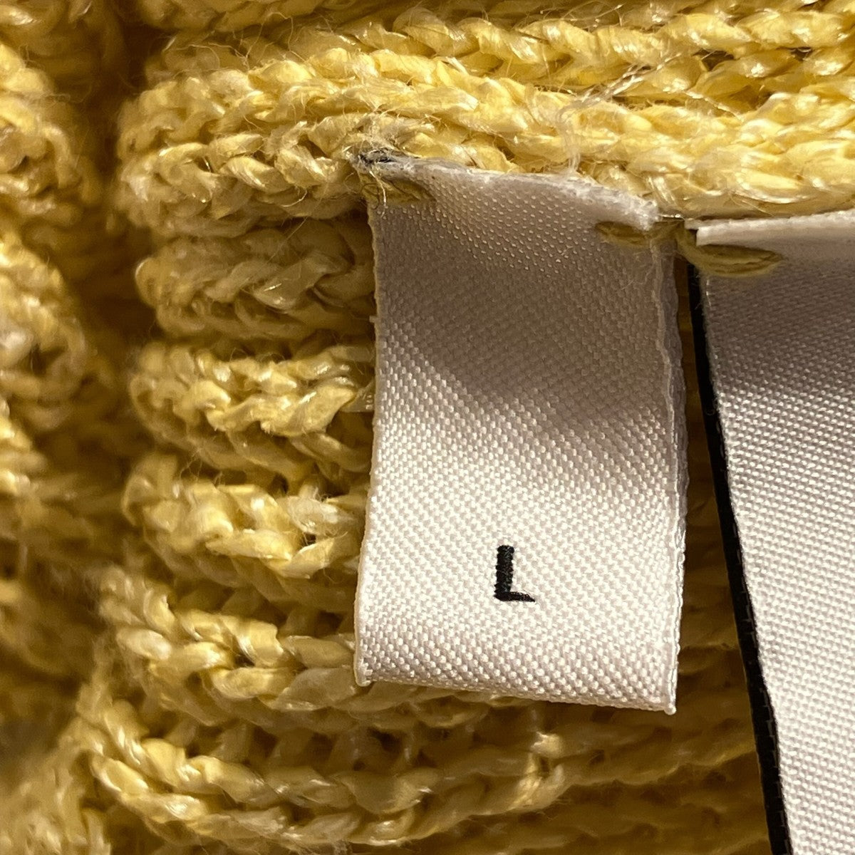 Cristaseya(クリスタセヤ) WASHI PAPER DROPSHOULDER SWEATER厚手