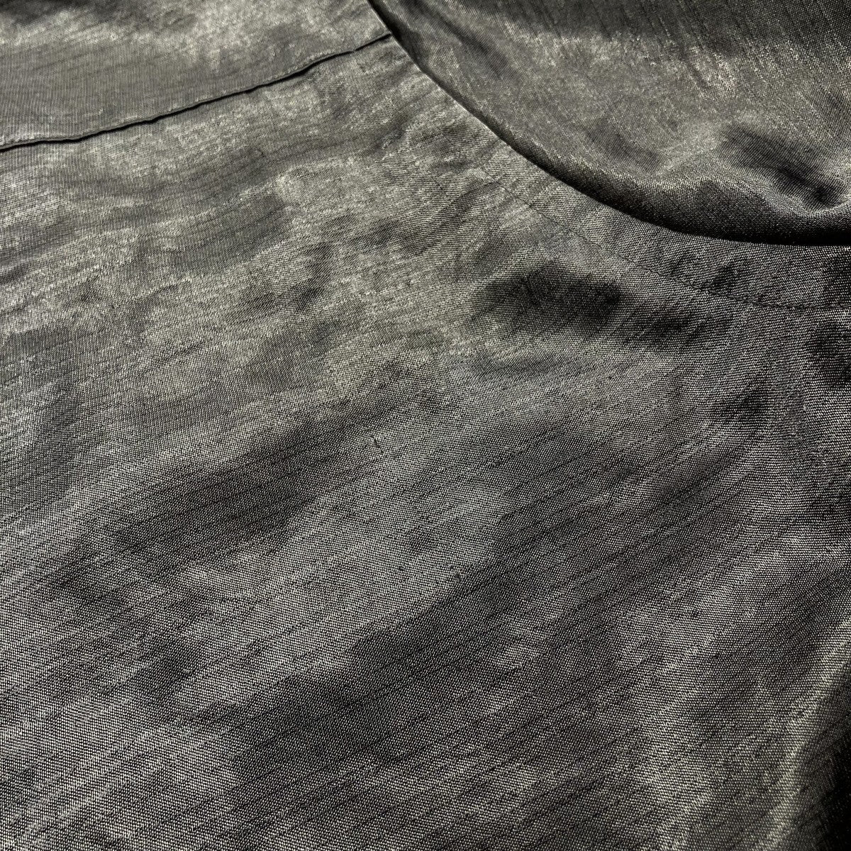 Needles S S Cowboy One-Up Shirt - Poly Slub Sateen半袖シャツMR254 古着・中古-8枚目のアイテム画像